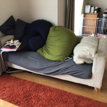 買い替え前のソファ