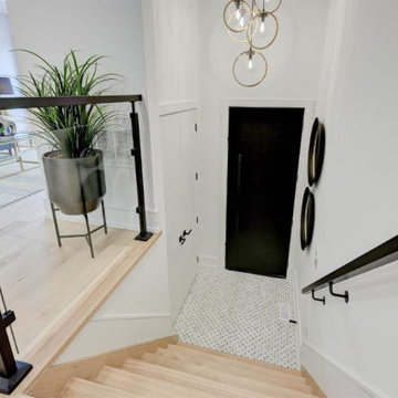 Stunning modern entry