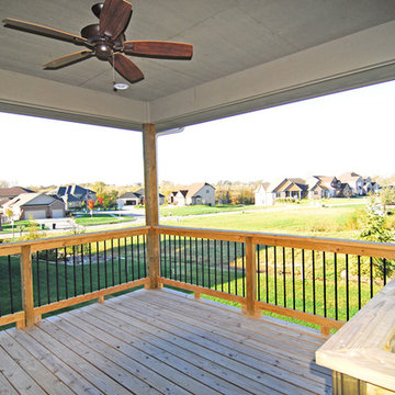 Craftsman 4 bedroom 2-Story Plan