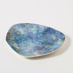 Watercolor Gem Dish in Green - Storage And Organization