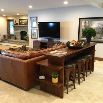 Open Concept Living Room - AFTER