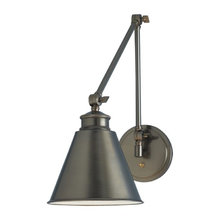 Swing arm sconce