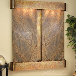 Adagio Cottonwood Falls Wall Mount Fountain - Home Decor