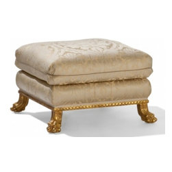 Cavello I Footed Ottoman - Footstools And Ottomans