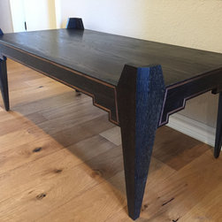 Stand for Chinese Black Lacquer Chest - Side Tables And End Tables