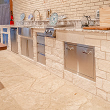 outdoor kitchen