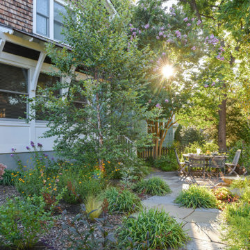 Side & Front Garden with Hardscaping