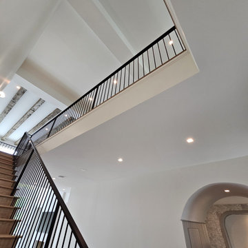 Project #119 | White Oak Staircase with Stacked Bullnose Detail