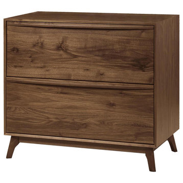 Catalina Home Office, File, Natural Walnut