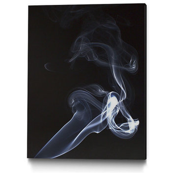 "Steel Smoked and Grey" Museum Mounted Canvas Print, 24"x36"