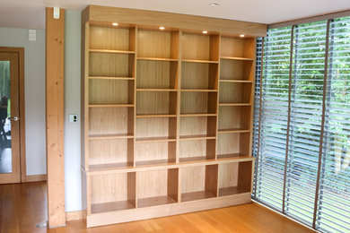 Oak bookcase - made to measure