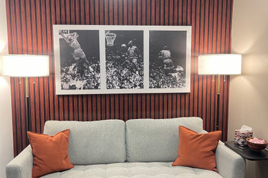 Inspiration for a 1960s home design remodel in Dallas