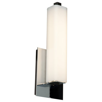 Access Lighting Chic Dimmable LED Wall Sconce 70034LEDD-CH/OPL, Chrome