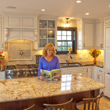 Kitchen Restoring and Updating in the Grand 1920s Tudor Style