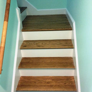 This is an example of a classic basement in Boston.