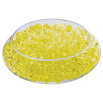 JRM Chemical - Deco Beads 8-Ounce Jar, Yellow - Bring a pop of brilliant yellow color to your home! These decorative water storing gel beads add personality to any style decor. Just add water to create dazzling centerpieces, vases, floral arrangements and other home decor. Replaces marble effect in vases. Coordinate different colors for weddings, birthdays, parties, and more. One eight-ounce jar makes six gallons of bead product. Non-toxic.