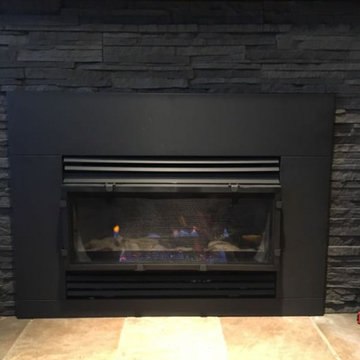 Gas Inserts - Projects Done By Select Fireplaces
