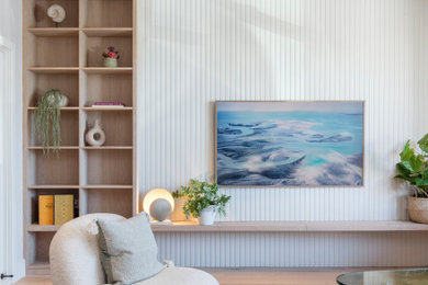 Scandi living room in Hertfordshire.
