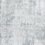KAS - KAS Indulge 0803 Landscape Vintage/Distressed Rug, Dew, 9'0"x13'0" - Experience the luxury of our Indulge Collection. Indulge rugs are beautifully hand-loomed of unique tonal and watercolor patterns, making them a striking focal point for your room. Exclusively made in India from viscose, Indulge has random-cut elements and printed techniques with a low 1/4" pile height.