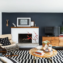 black white rugs