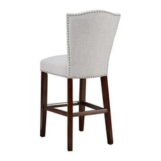 50 Most Por Transitional Multicolored Bar Stools And Counter Jla Ollix Madison Park Nate Wood And Polyester Bar Stool Gray Multi