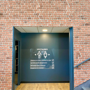 Une salle de sport métamorphosée