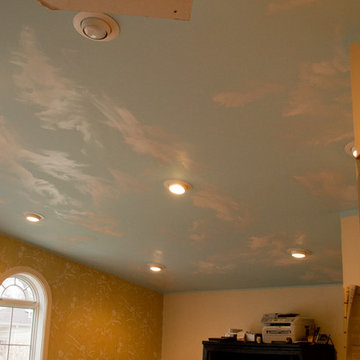 Subtle Sky Ceiling Mural