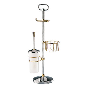 Designer Toilet Brushes and Holder Set
