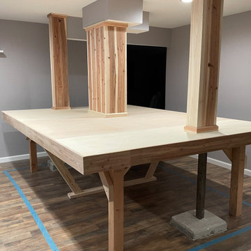 Basement Train Table