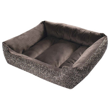 Sparkles Home Rhinestone Dog Bed - Charcoal - Small