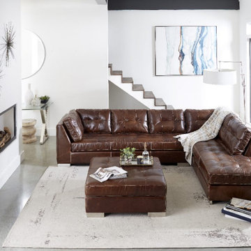 NEWPORT Sectional- OMNIA Leather