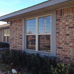 Beige Twin Windows - Windows