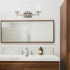 22" 3-Light Modern Vanity/Bathroom Light, Brushed Nickel finish