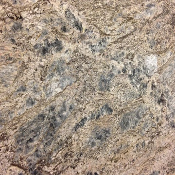 Granite Slabs - Blue Flower