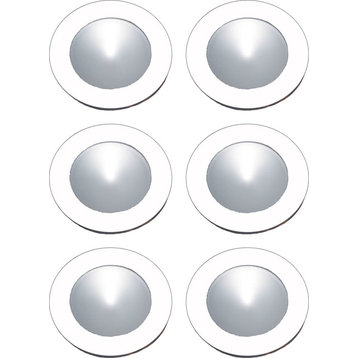 Ursa Collection 6 Light Disc Light Kit, Set of 6, White