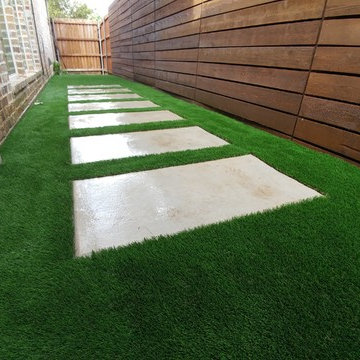 Side Yard in Frisco