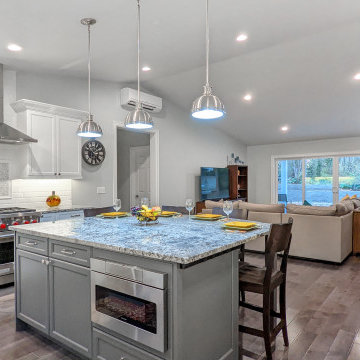 (Addition) Kitchen, Great Room, 2 Beds and a Bath