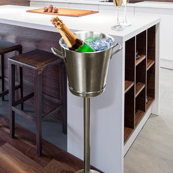 Epicureanist Champagne Bucket with Stand - Ice Tools And Buckets  