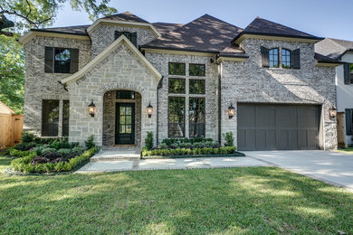 Transitional exterior home photo in Houston