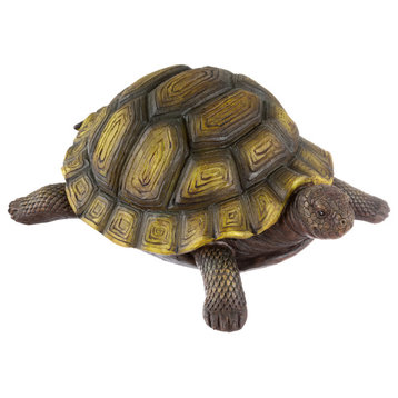 Turtle Statue-Resin Zen Animal Figurine for Outdoor Lawn and Garden Decor