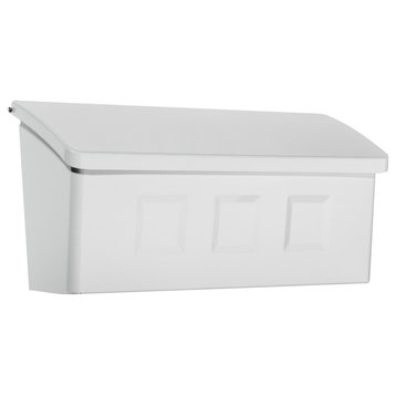 Architectural Mailboxes 2689 Wayland Wall Mounted Mailbox - White