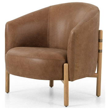 Enfield Palermo Cognac Leather Chair