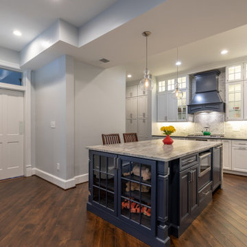 A Well Planned Kitchen for a Family with a Townhouse in Alexandria VA
