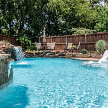 Waterfall and Grotto