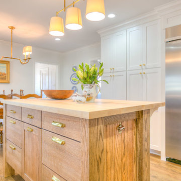 Charming Older Ranch Home to New Elegant Beauty