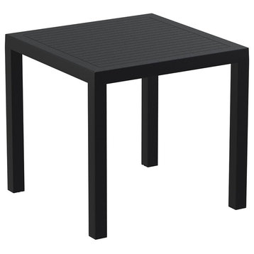 Compamia Ares Square Dining Table, Black