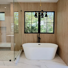 wood panel look tile