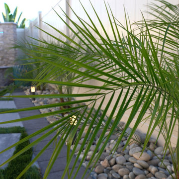 Luxury Paver & Turf Outdoor Living Space