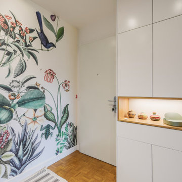 De l'entrée au salon