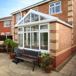 White Conservatory with PVCu Bi-Fold Doors - Products